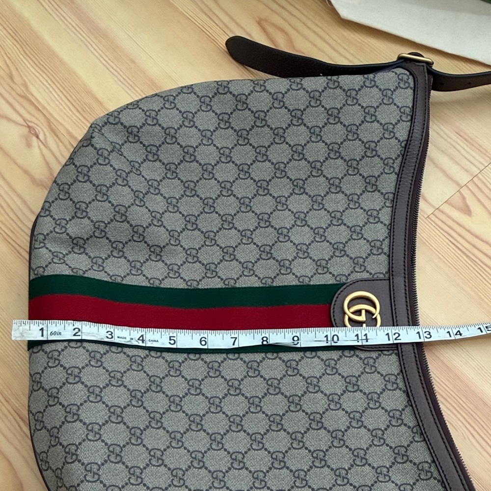 Gucci Ophidia Saddle bag Large cross body excellent condition with box - Picture 13 of 14